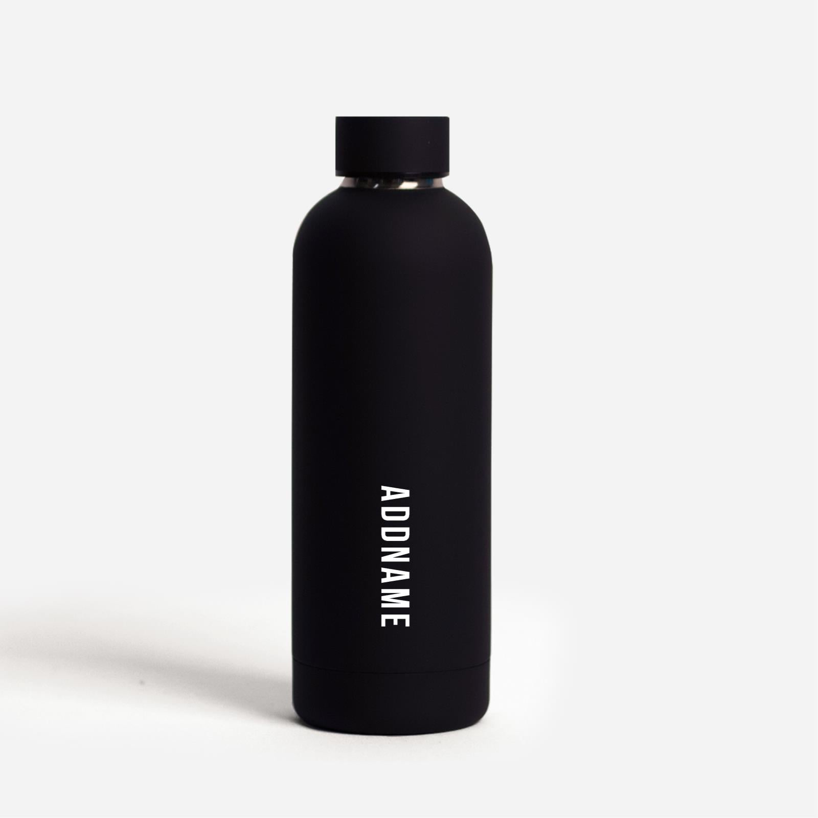 Petite - Black Mizu Thermo Water Bottle