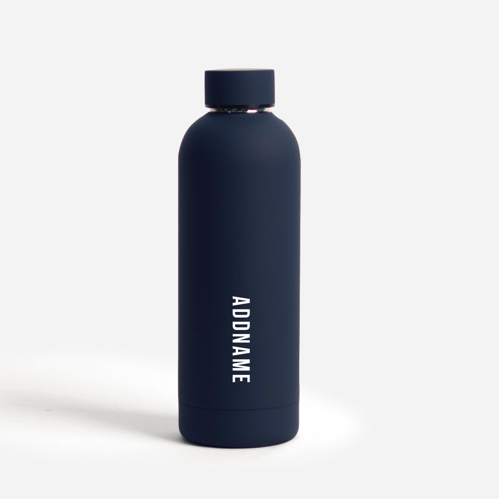 Petite - Navy Mizu Thermo Water Bottle