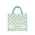 Ixora Series - Teal Jute Bag