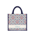 Moroccan Series - Agean Blue Jute Bag