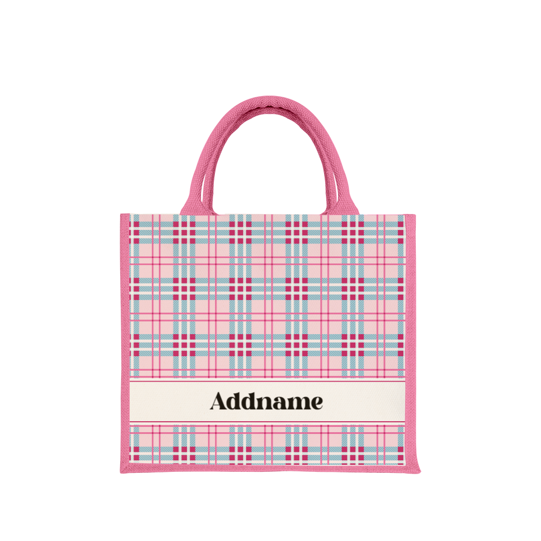 Ralftale Series - Pink Jute Bag