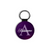 Charmant Series Purple - Round Keychain