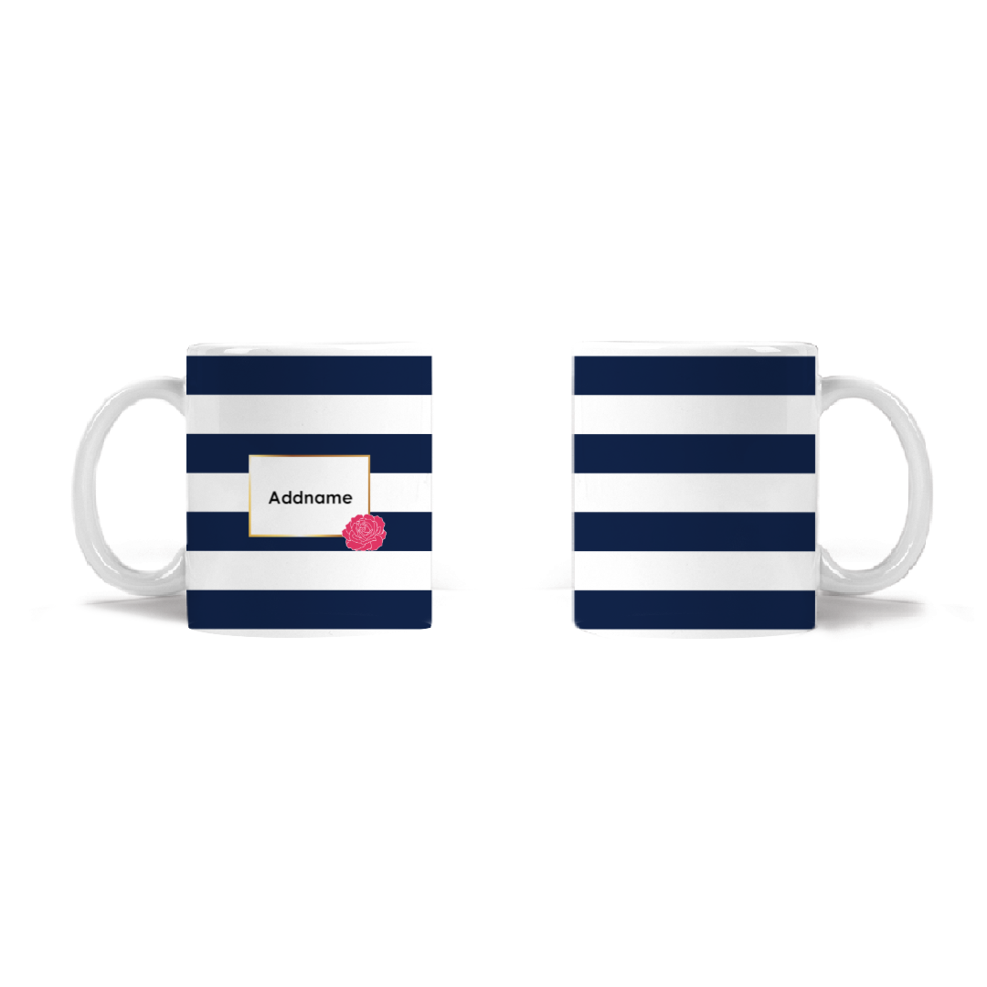 Awning Stripe Navy - Mug