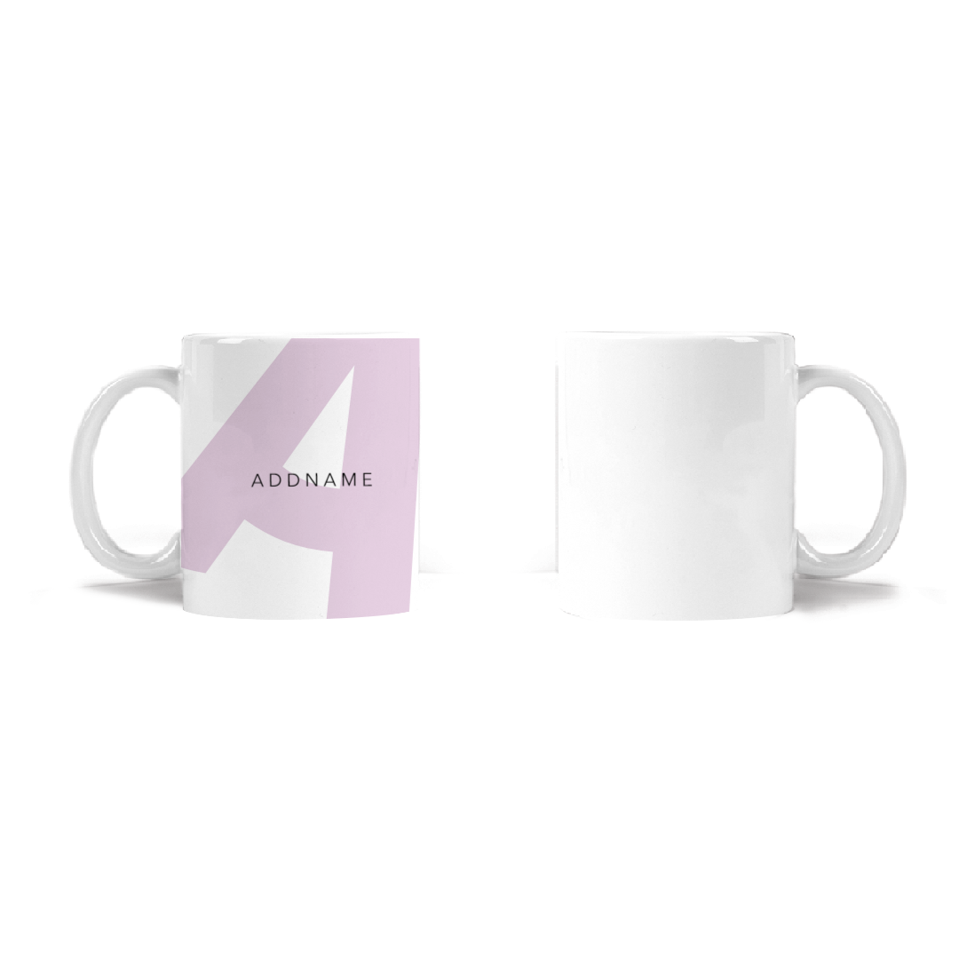 Monogram Pink - Mug