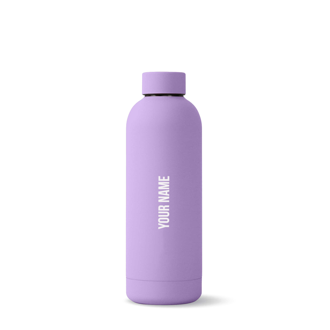 Vertical Classic - Light Purple Mizu Thermo Water Bottle