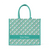 Monogram Series - Turquoise Tote Bag