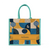 Navy Lunar Blessing Series - Light Blue Tote Bag