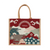 Red Fortune Garden Series - Natural Tote Bag