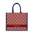 Red Lucky Jade Series - Navy Tote Bag