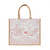 Ancient Series - Natural Zipper Tote Bag