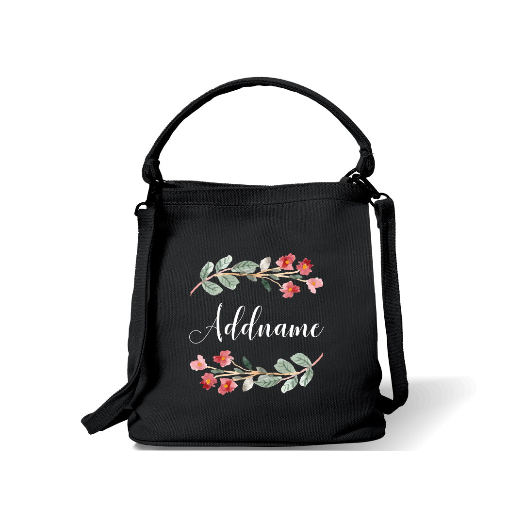 Red Flower Addname - Sofia Bag