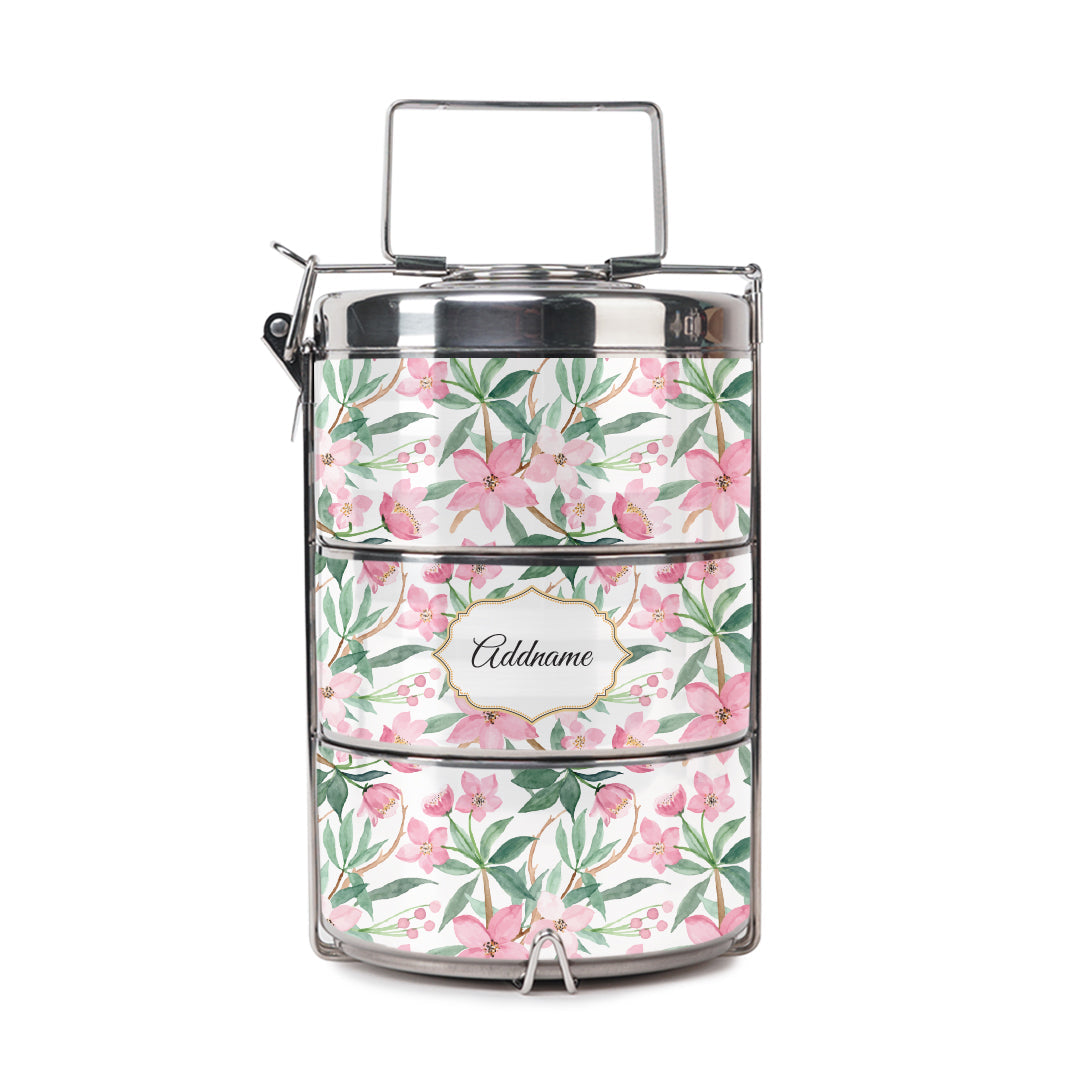 Laura Series - Blossom 3 Tier Tiffin Carrier