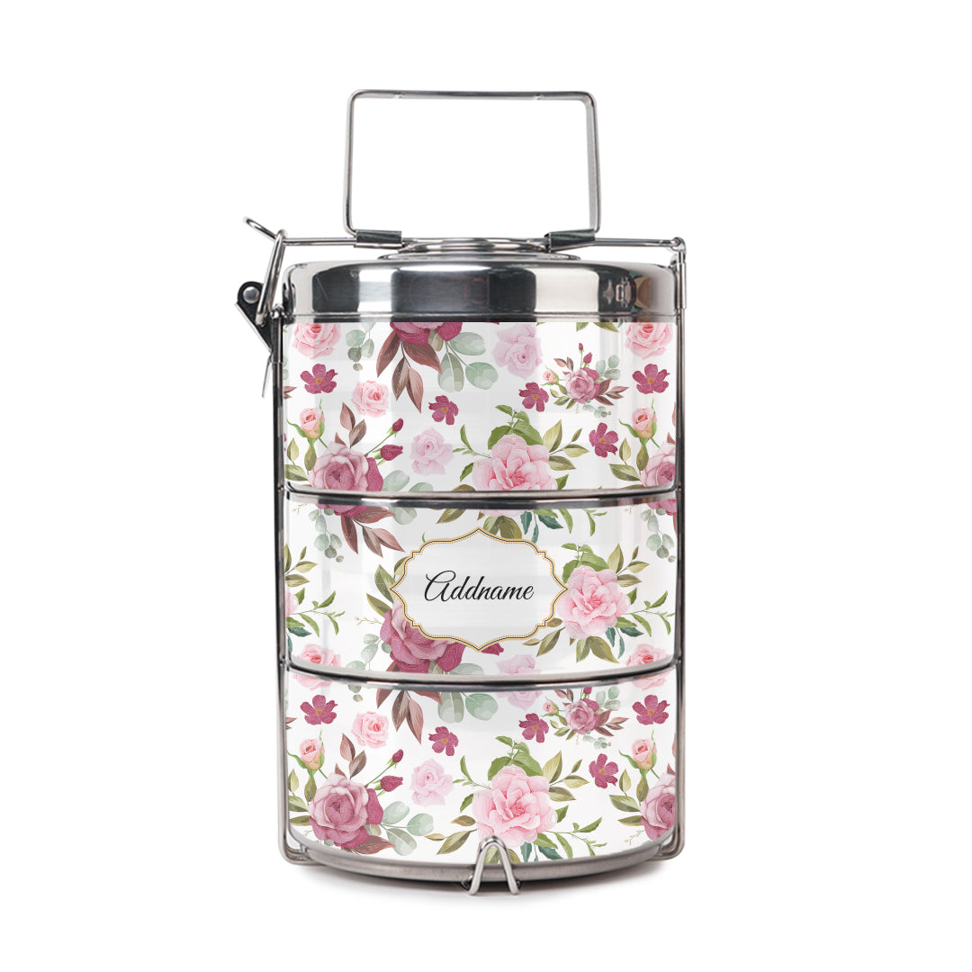 Laura Series - Ruby 3 Tier Tiffin Carrier